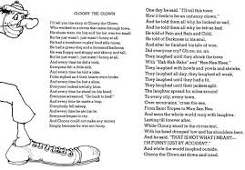 Cloony The Clown Silverstein Shel Silverstein Quotes Silverstein Poems Shel Silverstein