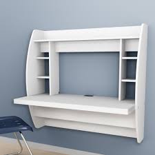 Microsoft office 2019 pro plus nov 2020 free download. White Wall Mount Floating Shelf Computer Desk For Home Office Pc Table Nice Home Garden Furniture