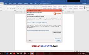 Cara aktivasi office 2010 adalah satu tema yang akan kita bahasa pada pertemuan kita kali ini. Cara Mengatasi Product Activation Failed Pada Microsoft Office 2010 2013 2016 Trik Tips Komputer Laptop 2021
