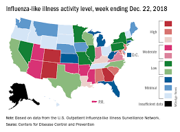 Cdc Flu Activity High In Nine States Chest Physician