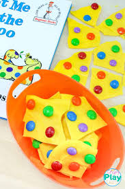 Here are 20 fun and simple activities for toddlers that will keep them engaged and busy with sensory, fine motor, problem solving and curiosity! Dr Seuss Zoo Bark Treats Put Me In The Zoo Craft Play Learn