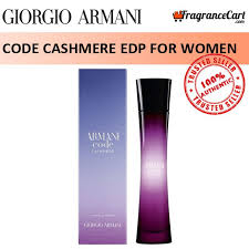 The scent was launched in 2017. Giorgio Armani Code Cashmere Edp For Women 30ml 75ml Eau De Parfum Purple Brand New 100 Authentic Perfume Shopee Singapore