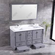 This is not at all what we expected or planned for. China Usa Style Dark Gray Bathroom Vanity Cabinet China Large Storage Hangzhou