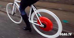 These Guys From Mit Just Reinvented The Bicycle Wheel 9gag Tv Imagine Cruising Through The City On A Bike At 20 Mph Without Exer Bicycle Bicycle Wheel Bike