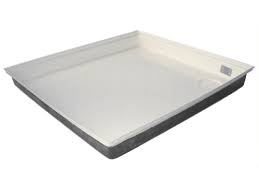 Shower Pan Sp100 Polar White Shower Pan Replace Tub With Shower Camper Bathroom
