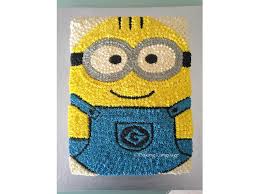 Wilton tool for pressing stitch design into the overalls. 15 Easy To Make Minions Cupcakes Cakes