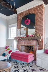 Our Colorful Whimsical Elegant Valentine S Day Living Room Decor Living Room Diy Black Living Room Home Decor