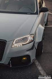 Insane Satin Battleship Gray Widebody Audi A3 Nick S Car Blog In 2021 Audi Audi A3 Battleship