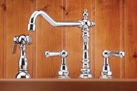 victorian widespread kitchen faucet and