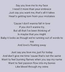 Jessie Ware Say You Love Me Me Too Lyrics Music Quotes Lyrics Music Quotes