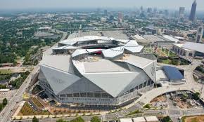 The georgia dome was a domed stadium in the southeastern united states.located in atlanta between downtown to the east and vine city to the west, it was owned and operated by the state of georgia as part of the georgia world congress center authority. Mercedes Benz Stadium