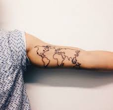 These bulky muscles also give the arm its strength. 12 Map Tattoo Designs For A New Year Pretty Designs