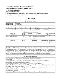 Ubb sau utc, informatica (self.cluj). Universitatea Babes Bolyai Cluj Napoca Facultatea De MatematicÄƒ