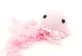 Pink Jellyfish Stuffed Animal Plush Toy Jellyfish Plushie Lace Jellyfish Pink Jellyfish Animal Plush Toys Plush Toy