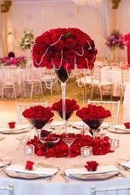 Decoration salle mariage blanc et rouge. Resultat De Recherche D Images Pour Decoration Mariage Rouge Et Blanc Deco Mariage Romantique Deco Mariage Rouge Idee Decoration Mariage