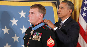 In the meme, a photoshopped pic of former president obama awarding himself a medal was inspired. Kentucky Marine Gets Medal Of Honor Politico