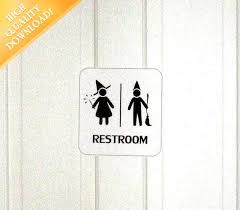 Wizard Restroom Printable By Propprintables On Etsy 1 50 Harry Potter Bathroom Harry Potter Halloween Party Harry Potter Decor