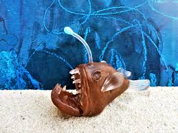 Safari Ltd 688104 Deep Sea Creatures Angler Fish Animal Toy Figurine Sandspielfiguren De