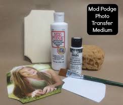 The method demonstrated here uses acrylic polyurethane as a transfer medium and has these advantages: Mod Podge Photo Transfer Medium How To Use It And Create A Project Plaid Online