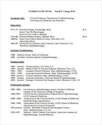 9+ sample doctor curriculum vitae the main difference between a curriculum vitae and a resume lies in their focus and content. 9 Doctor Curriculum Vitae Templates Pdf Doc Free Premium Templates
