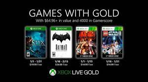Entre y conozca nuestras increíbles ofertas y promociones. Juegos Gratis Para Xbox One Y Xbox 360 En Enero De 2020 Con Gold