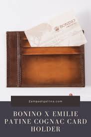 Porte Cartes Bonino X Emilie Patine Cognac 100 Cuir En 2020 Napoli Patine Sac