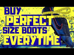 How To Get The Right Size Football Boots Accurately