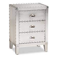 Signature design by ashley cassimore vanity mirror, pearl silver, 33.88 w x 3.25 d x37.75 h. Baxton Studio Silver Nightstands Ashley Furniture Homestore