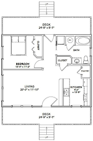 Mouse over photo to pause. 30x24 House 1 Bedroom 1 Bath 720 Sq Ft Pdf Floor Plan Instant Download Model 6c In 2020 Shed Plans Apartment Floor Plans Floor Plans