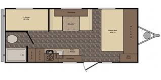 Single slide with horseshoe dinette. 2016 Crossroads Rv Z 1 Lite Series M 19 Bh Specs And Standard Equipment Nadaguides