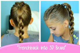 Repeat the same on the other side. Single French Back Into Round Braid Back To School Hairstyles Cute Girls Hairstyles