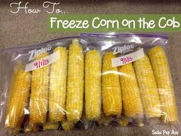 How To Freeze Corn On The Cob Frozen Corn Freezing Fresh Corn Frozen Veggies