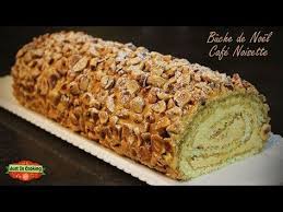 Recette De Buche De Noel Cafe Noisette Youtube