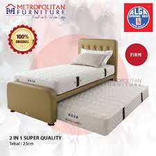 Harga uniland spring bed termurah di indonesia. Jual Kasur Springbed Alga Super Quality 2in1 100 X 200 Full Set Spring Bed Kota Bekasi Metropolitan Furnitures Tokopedia