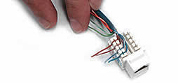 If you make a cable with 568a on one end and 568b on the other, you create a crossover cable. How To Wire Keystone Jack