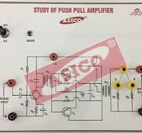 Transistor Push Pull Amplifier / Transformer Coupled ...