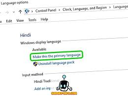 كيفية إضافة وإزالة وتغيير اللغة في نظام التشغيل Windows 10