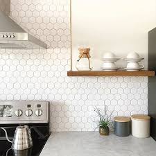 Black tile back black marble mosaic tile inlay brass gold hexagon black nero marqina natrual stone marble mosaic tile for floor and kitchen back there are 66 suppliers who sells black tiled splashback on alibaba.com, mainly located in asia. 15 Edgy Geometric Kitchen Backsplashes To Get Inspired Shelterness