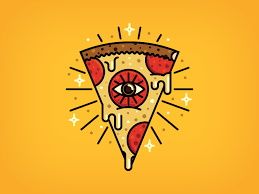 Illuminom Nom Pizza Art Pizza Tattoo Pizza Drawing