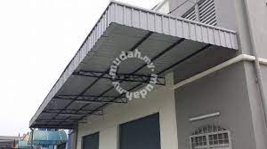 While you might enjoy the ability to retract an awning, some areas require a more sturdy awning. Metal Deck Awning Various Color Red Blue Etc Furniture Decoration For Sale In Banting Selangor Mudah My