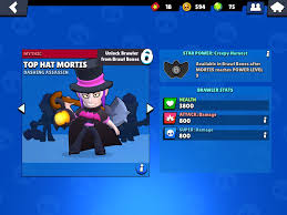 Mortis reaps the life essence of brawler he defeats, restoring 1800 of his health. Mortis With Hat Is Officially A Skin Brawlstars