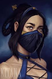 Китана в скине день мёртвых автор: Artstation Kitana Mortal Kombat Andrew Gibbons Kitana Mortal Kombat Mortal Kombat Mortal Combat