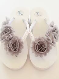 White Wedding Flip Flops Wedges Sandals For Bride Bridal Flip Bridal Flip Flops Wedding Flip Flops Diy Flip Flops