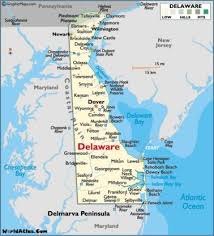 Map Of Delaware De In 2019 Map Of Delaware Rehoboth Beach