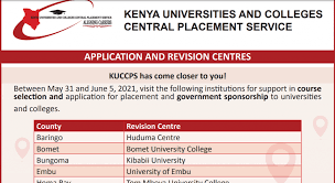 The kenya universities and colleges placement service (kuccps) is established under the universities act 2012. Kuccps Official Application And Revision Centres June 2021