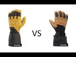 black diamond vs marmot ultimate ski glove