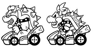 We would like to show you a description here but the site won't allow us. Bowser Mario Kart Drawing