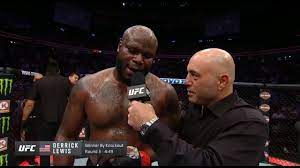 Ufc 229 Derrick Lewis Octagon Interview Youtube
