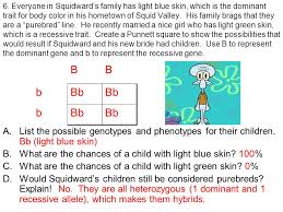 Inabinet reviews answers to the spongebob genetics quiz review sheet. Bikini Bottom Genetics Ppt Video Online Download
