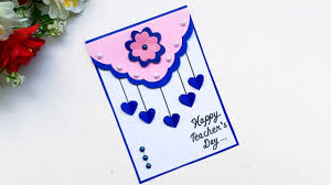 Are you searching for #teachers #day #card #ideas?? Diy Teacher S Day Greeting Card Handmade Teachers Day Card Making Ideas How To Make Card For Teacher